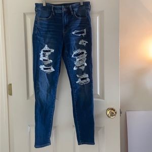 American eagle high waisted jeans